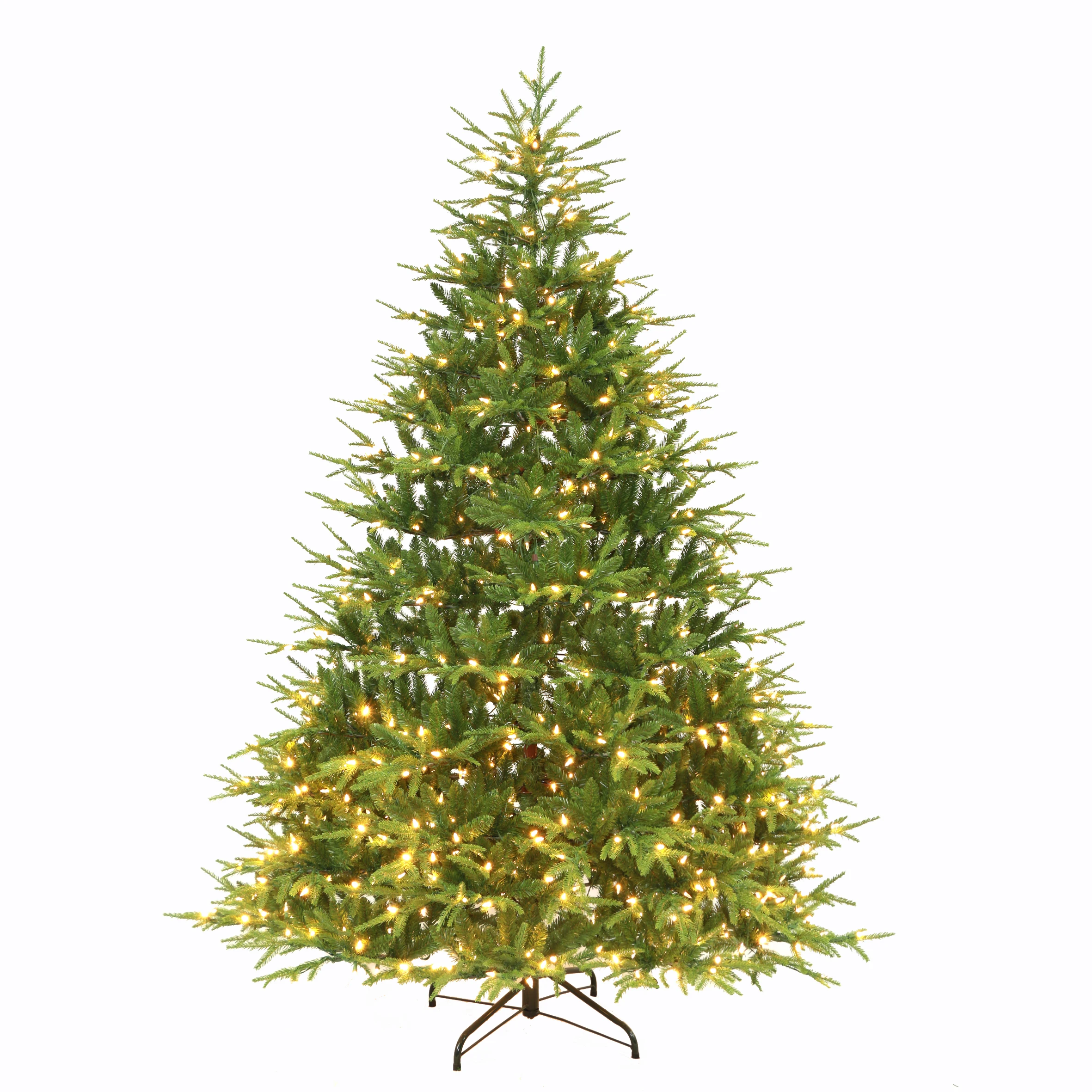 High Quality Manufacturer Larges 3 Ft-9 Ft 180 Cm 300 Cm Artificial Christmas Trees 3380 Branch Tips With Lights
