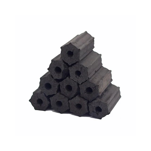 Кокосовый уголь с шестиугольной брикеткой для оптовой продажи