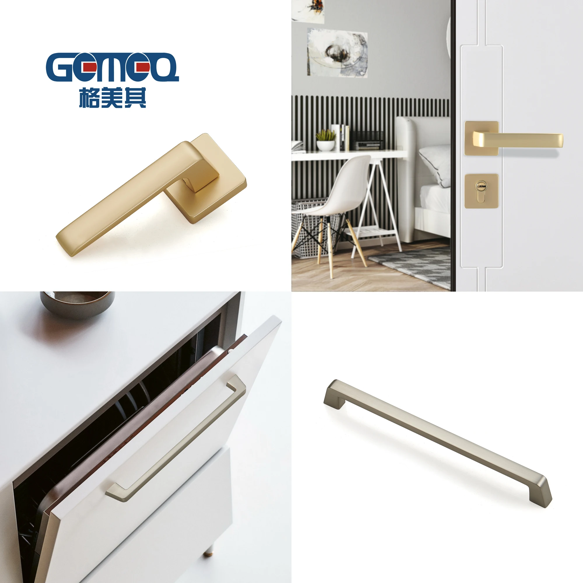 Cheap Simple Zinc Alloy Furniture Hardware Cabinet Kitchen Pull Drawer Handle Wardrobe Door Handle Hardware