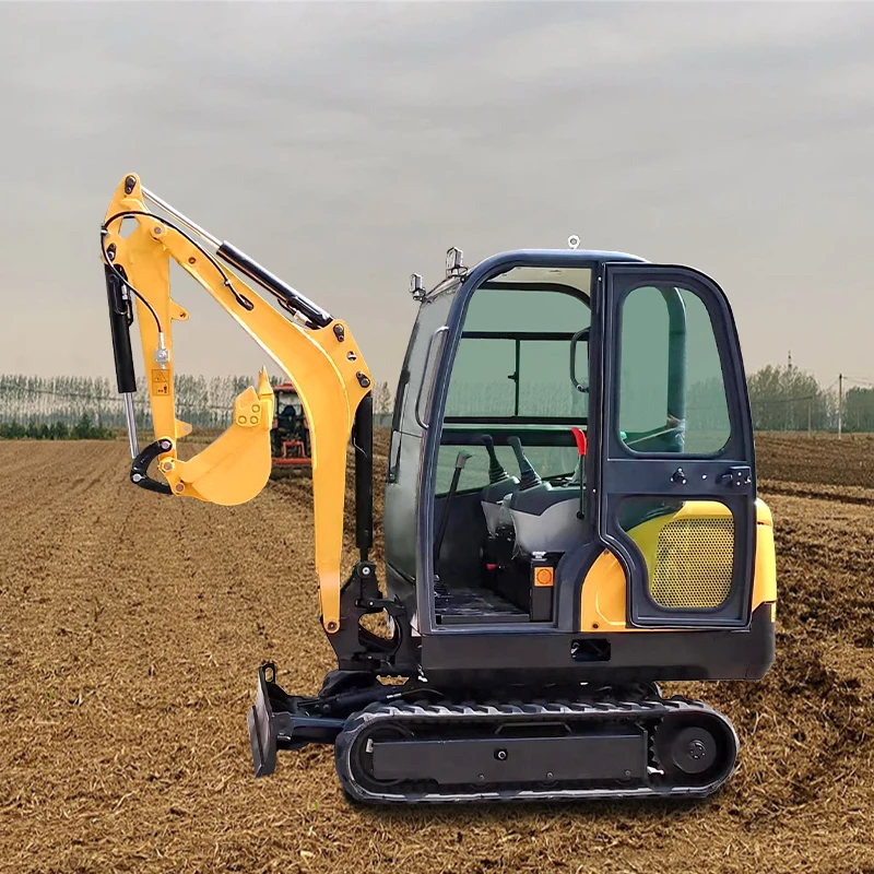 Kubota 3.5 Ton Mini Excavator EPA Compliant Wheel Loader 1 Year Warranty 1-2 Ton Operating Weight Yanmar Bucket Construction