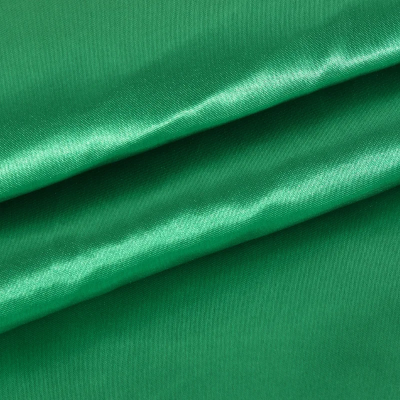 OEM  high quality silk satin fabric for business suite very cheap stretch satin in fabric in stock