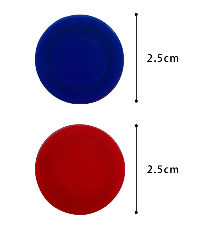 25mm dual color counter bingo game 300pcs