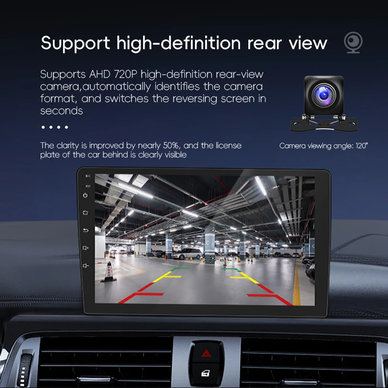 2024 автомобиль android 7 дюймов с gps fm музыкальное видео 1280*720 ips сенсорный экран