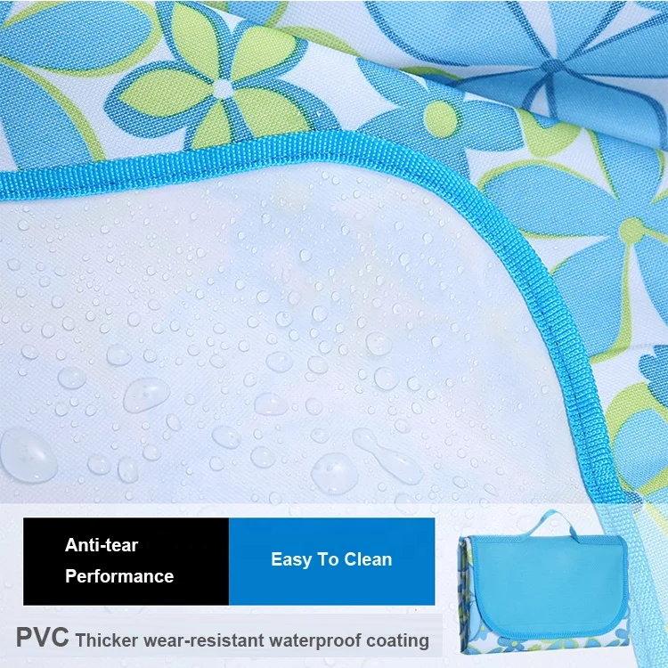 
Foldable Outdoor Blanket Park Blanket Beach Mat for Camping waterproof Picnic Mat 