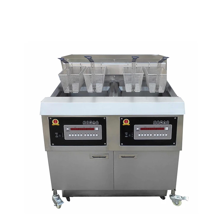 Two-cylinder Gas Fryer Top Sale High Quality And Lower Price Double Tank 60~200 Temperature Range Churro