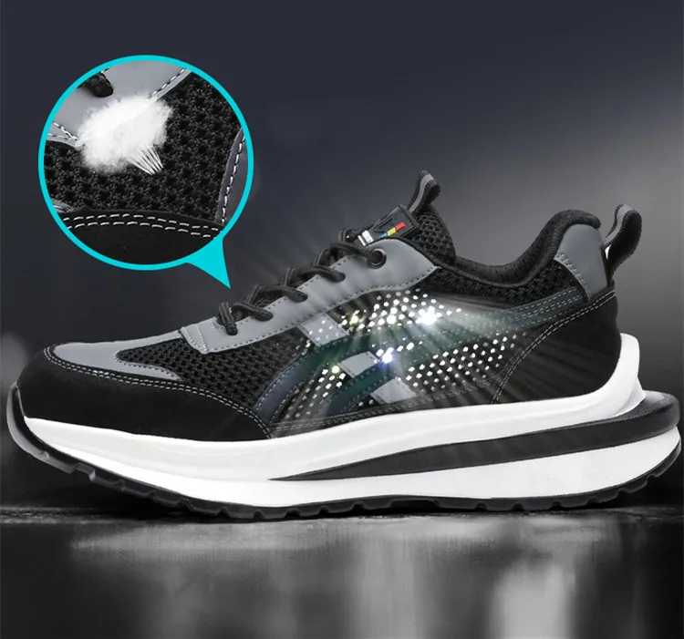 Мужская Нескользящая защитная обувь со стальным носком