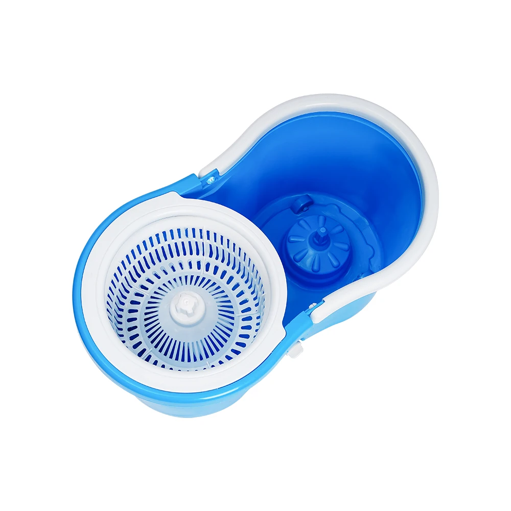 Microfiber Spin Mop & Bucket with Wheels Floor Cleaning System Rotary Wringing 360 Spin Mop with Bucket Set for Floor Cleaning