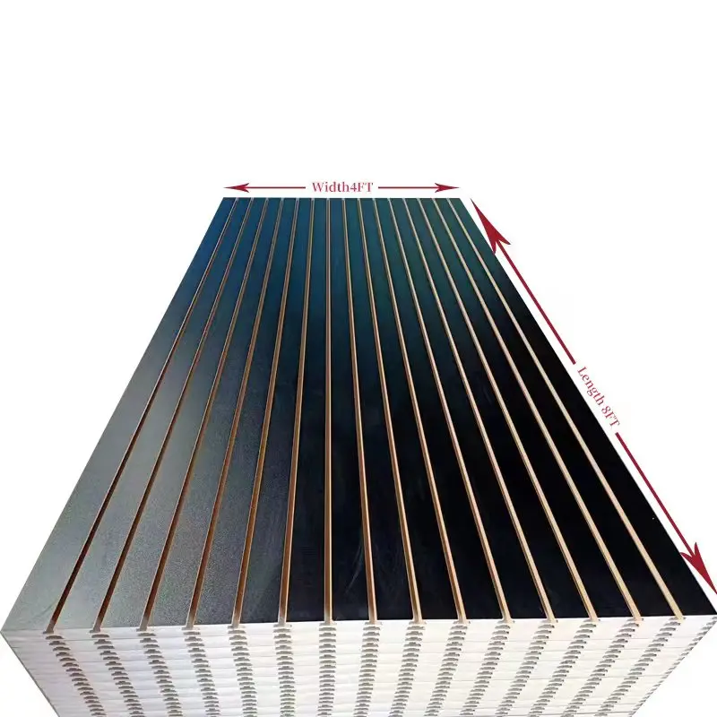 Slotted MDF Board Melamine Grooved