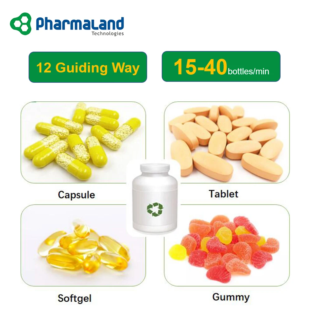 PPL-12S Pharmaland Electronic Capsule Counting Machine Digital Tablet Counting Packing Line