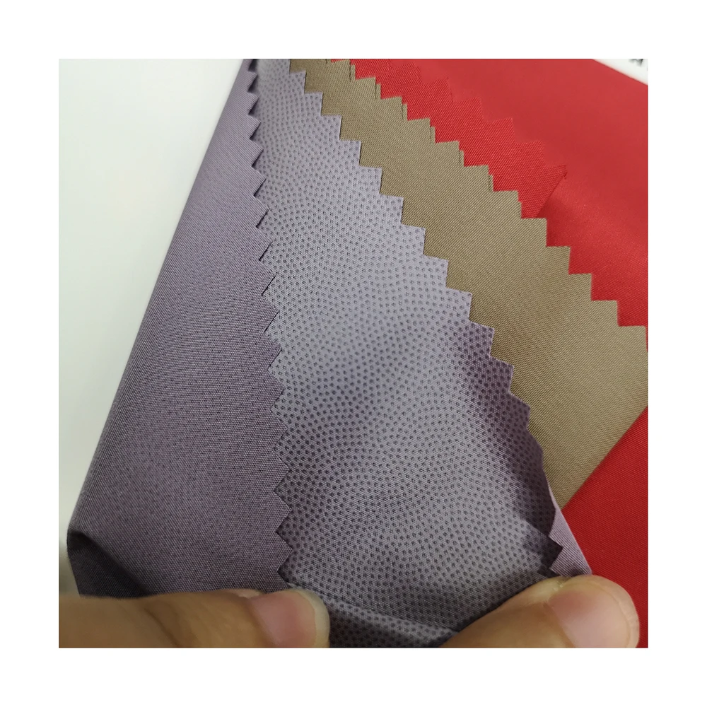 800 Different Color Stock Whosale 100% Polyester Pongee 50d 290t 300t Lining Garment Fabric