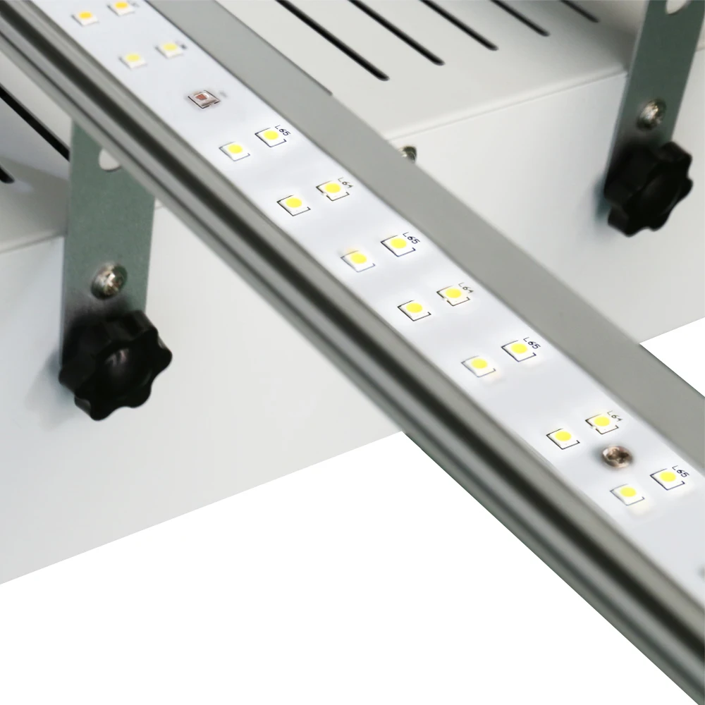 High Efficacy 2.4-2.8 umol/J Full Spectrum + 660nm Spydr LED Grow Light Fixture