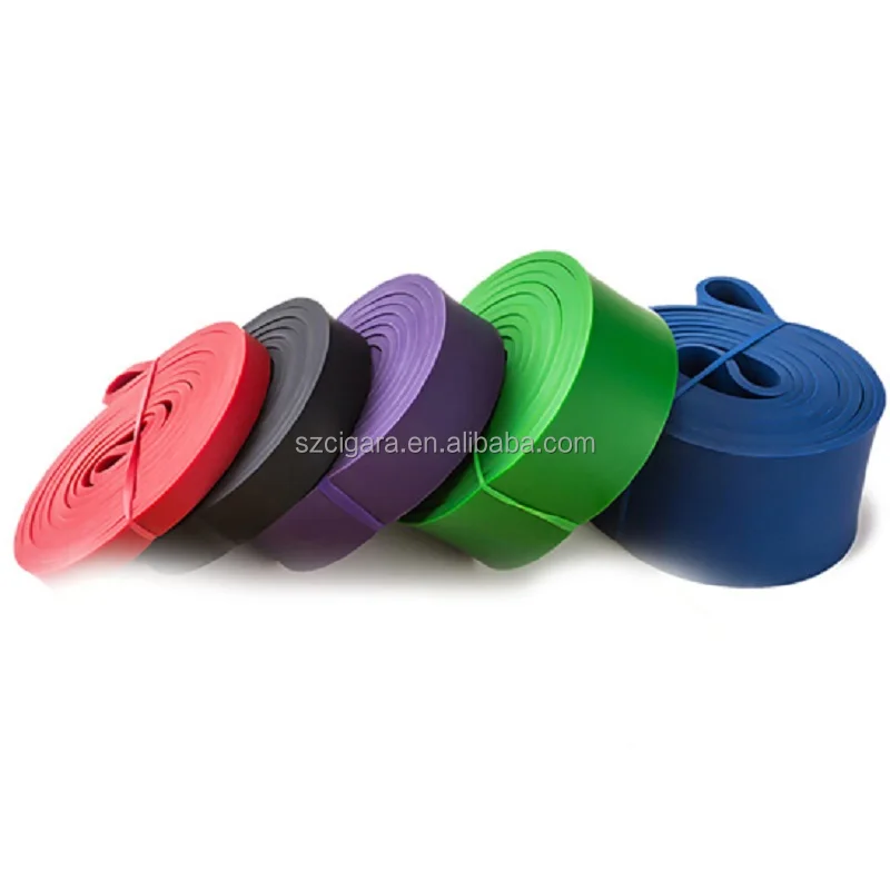 High Quality Rubber Pull up Band Assist Fitness Strength Exercise Custom Stretch Resistance Power Bands Yoga Equipment