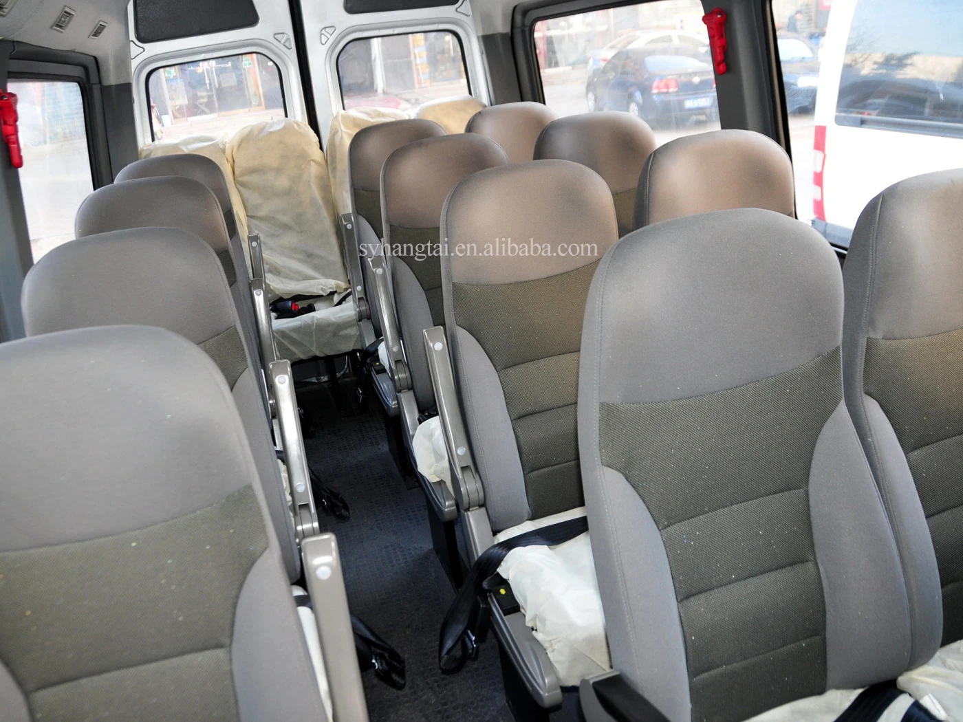 Customized Sprinter Urban Passenger Transport Electric Van Mini bus CATL Battery Full Load Mileage 350km