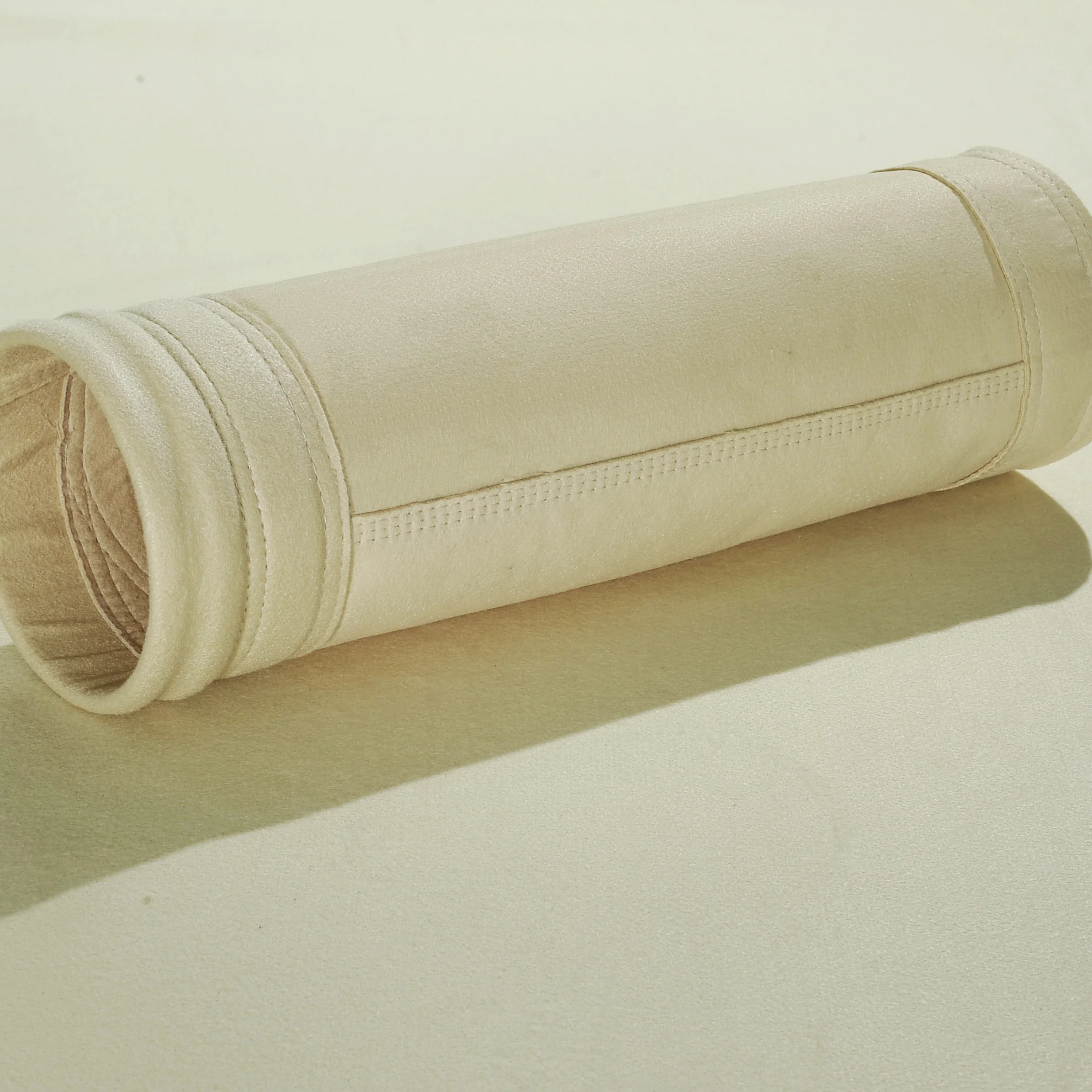 
White Electrolux 300 Mesh Non-Woven Needle Felt Micron Nylon Mesh Water Dust Collection Filter Bag 