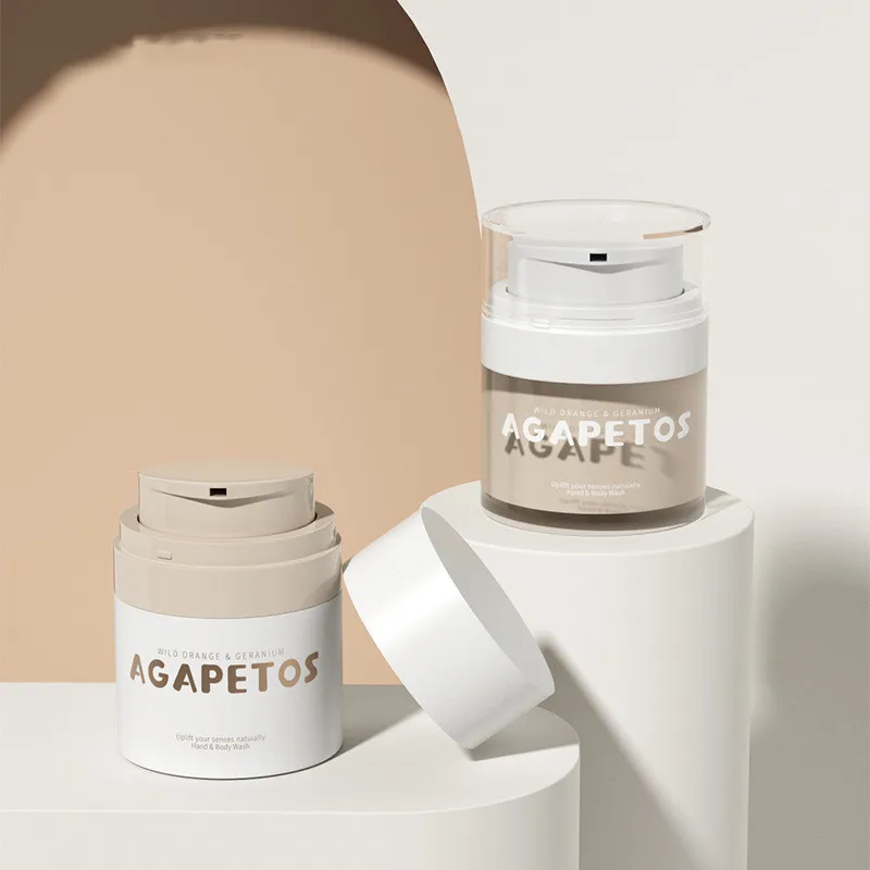 Hot Selling Vacuum Plastic Containers Airless Acrylic Jars for Cosmetic Packaging