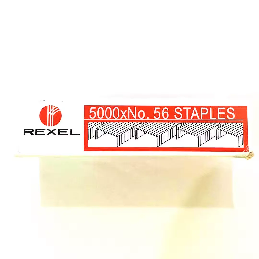 Desktop Stapler Staples Galvanized Standard Stapler Pin for Office Factory Supply 26/6 Metal Sruler Setsteel Office Stationery