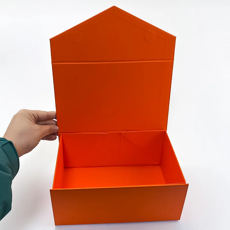 Custom Logo Printed Flat Pack Packaging Box Corrugated Die Cut Folding Mailer Shipping Mailing Box