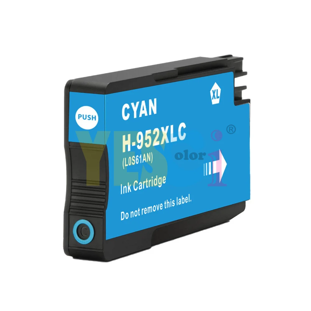 Yes-colorful 952 956 XL 952XL 956XL Premium Compatible Color Inkjet Ink Cartridge HP952 For HP Officejet Pro 8710 8216 Printer