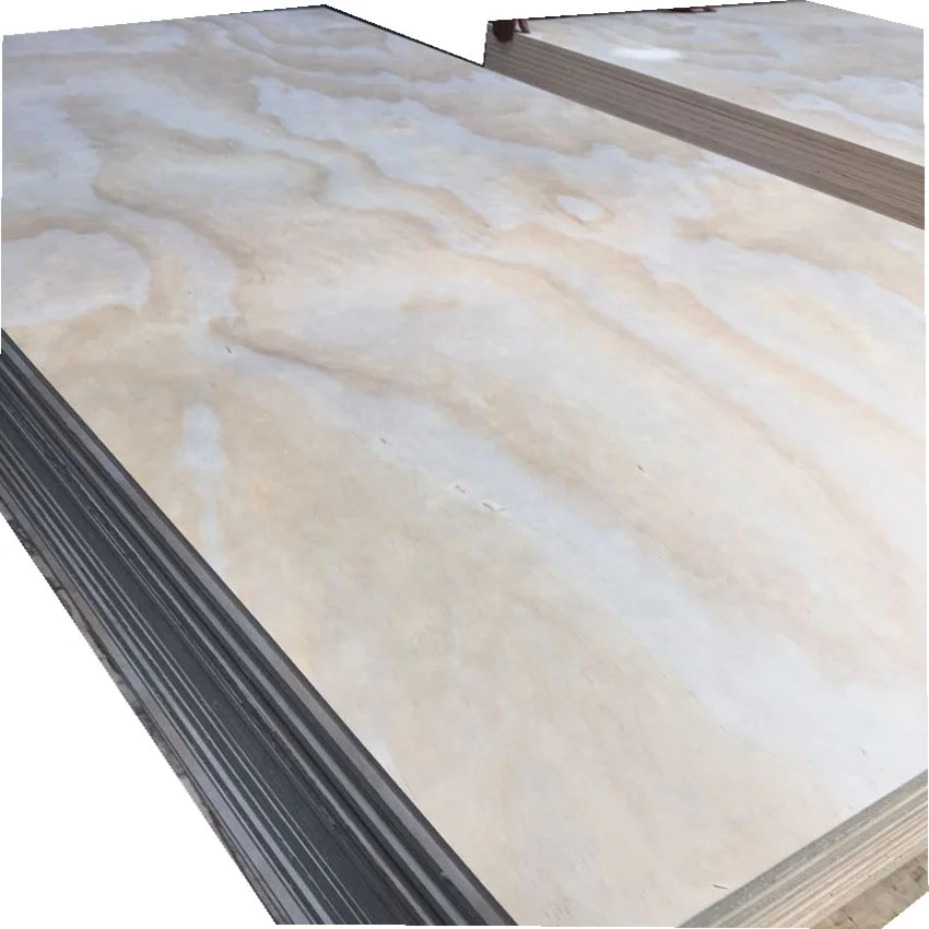 19mm Poplar and Pine Veneer Plywood Sheet for Furniture Making