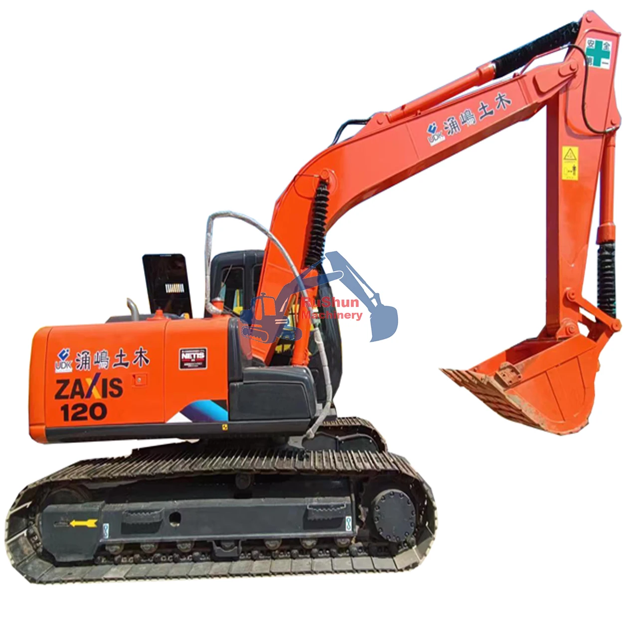 Многофункциональный гусеничный гидравлический экскаватор HITACHI ZX120 120 12 тонн