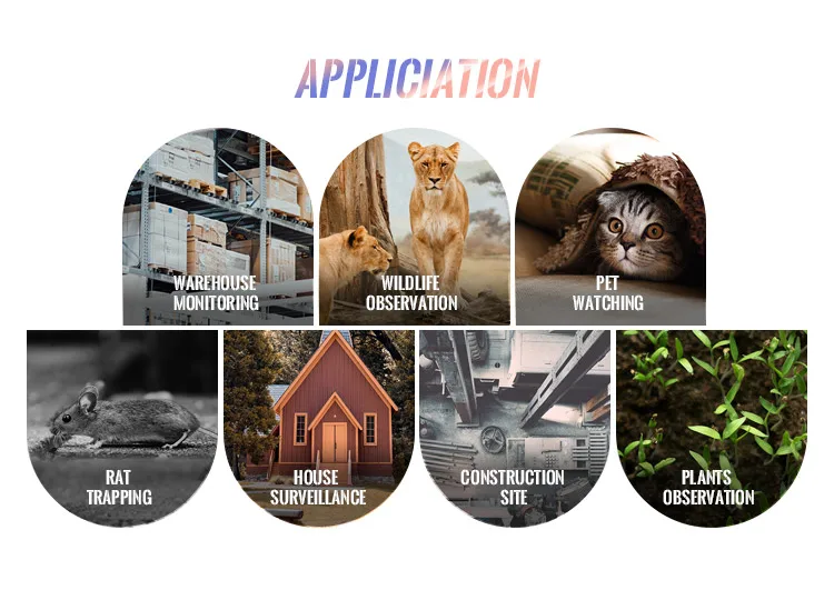 1080P full HD 2.6C night vision hunting camera support cellphone remote control IP54 waterproof