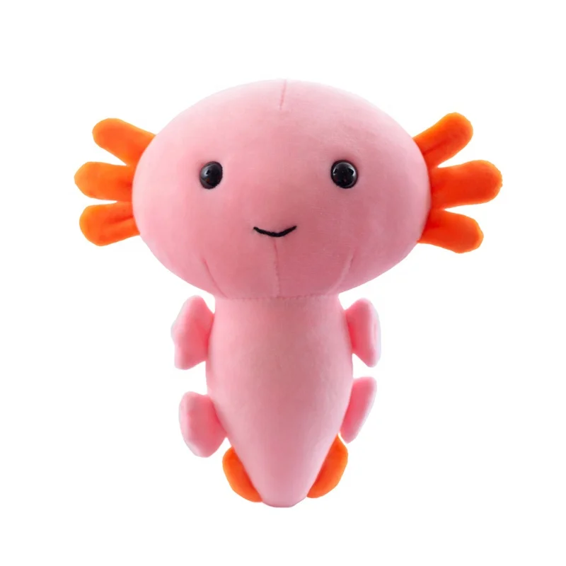 New Hot Wholesale OEM ODM Custom Stuffed Soft Furry Cute Cartoon Gift for Girls Baby Children Animal Salamander Plush Toy Doll