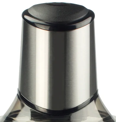 Food Chopper with 1.2L glass for mincing and mixing meat, fruits and vegetables for easy and safe one-click operation