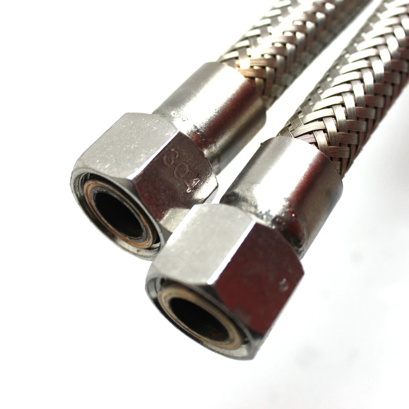 Customized Pressure and Fire Resistant Internal Thread Buckle Metal Hose 304 Stainless Steel  Flexible Conduit