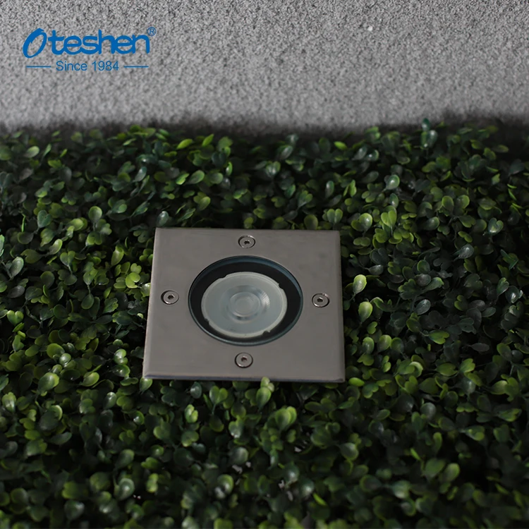 IP67Adjustable Underground Buried Step Light GU10 MR16 Outdoor Floor Inground Lamp S.S. housing for Driveway Landscape Pathway