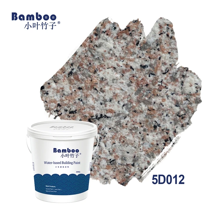 Устойчивое к пятнам водостойкое покрытие для спрея и твердого настенного покрытия гранитная краска архитектурное настенное покрытие