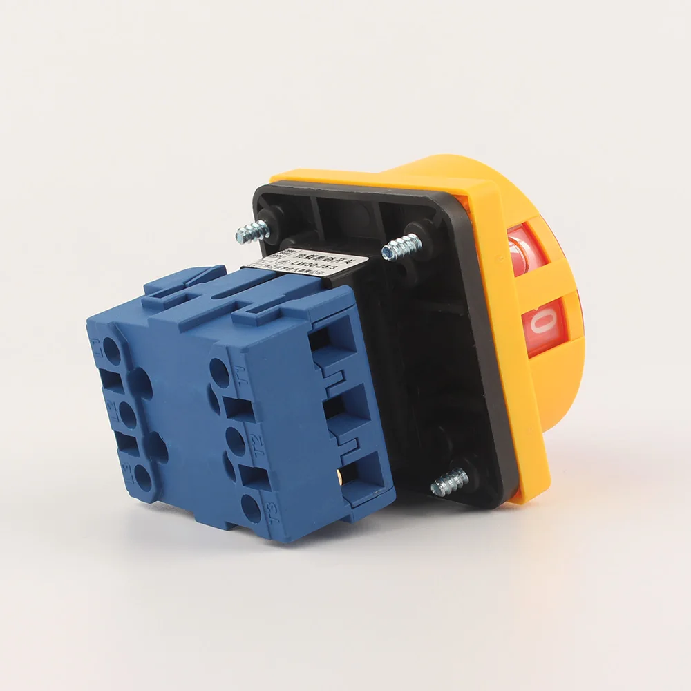 CE ISO9001 Automation Transfer switch LW30 2 position selector switch Blue/red explosion-proof rotary switch