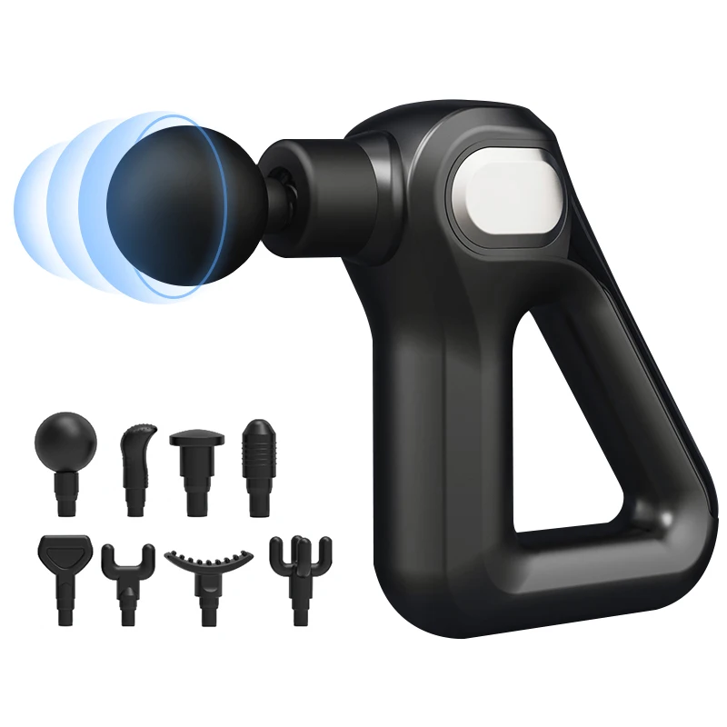 Body Massager Home Sport Use Massage Gun High-Stroke Fascial Vibration Triangle Massage Gun