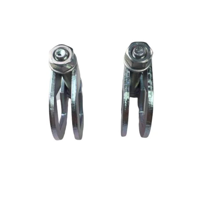 Custom sheet metal fabrication square pipe clamp joints