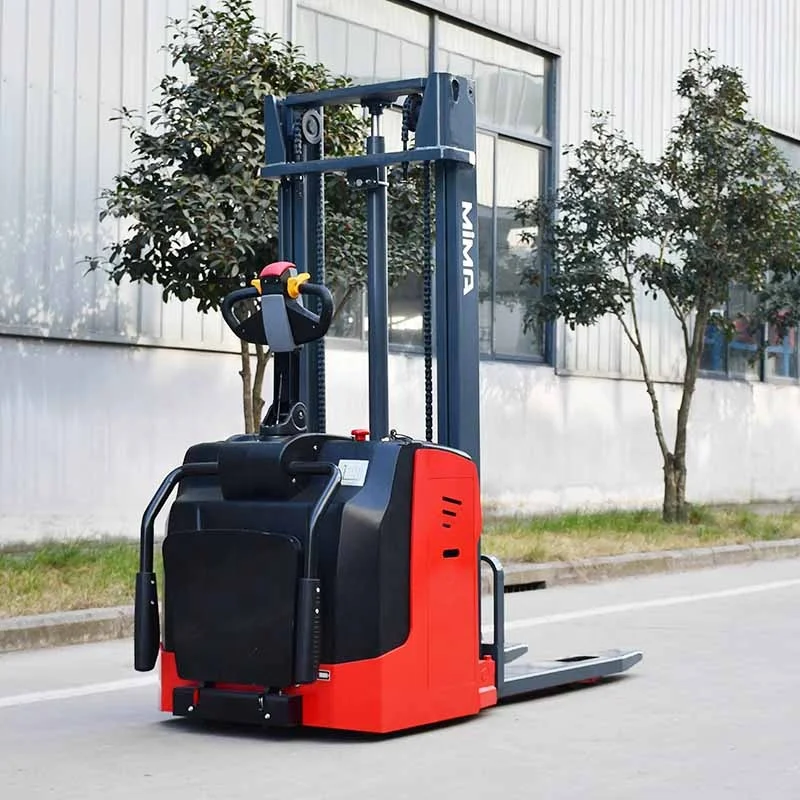 
China supplier MiMA electric pallet stacker forklift with factory price 