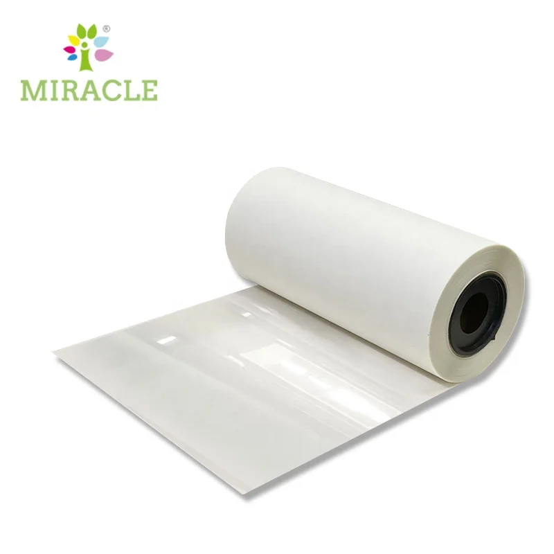 ПЭТ пленка DTF рулон Размер 30x100 холодный пилинг Белый тепловой пресс футболка печать DTF прямая трансферная пленка