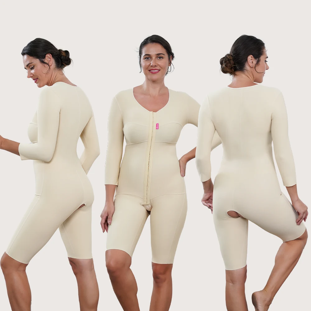 S-SHAPER восстановления хирургические пояс liposuct Корректирующее белье всего тела боди Fajas КОЛОМБИАНА после операции одежды liposuct Корректирующее белье