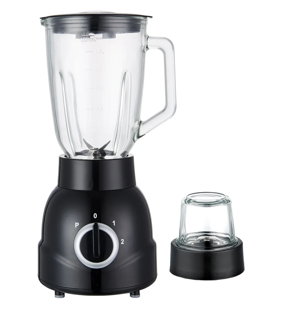 NK-B129 500W Plastic Countertop Blender with 1.5L Blender Cup Stainless-steel 4 blades Food Blender