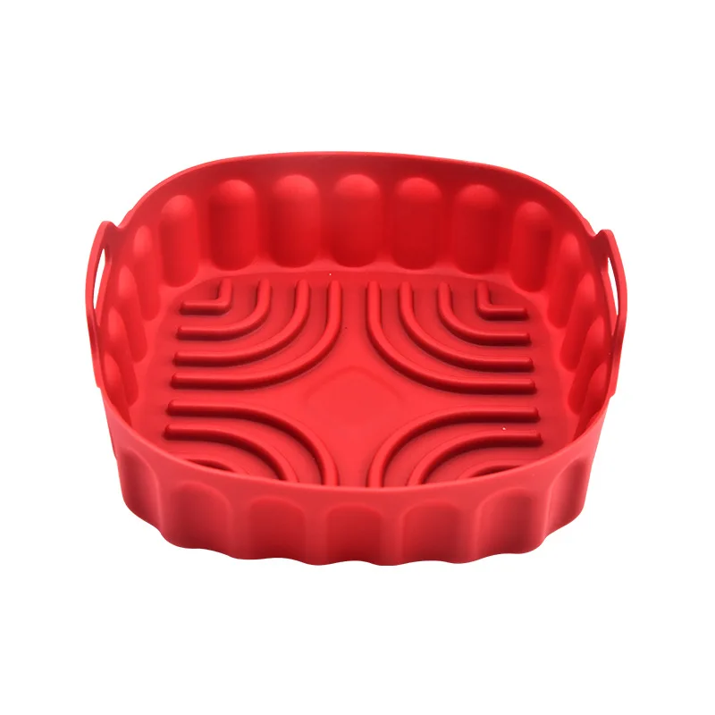 Manufacturers creative air fryer silicone baking pan Air fryer mat wholesale