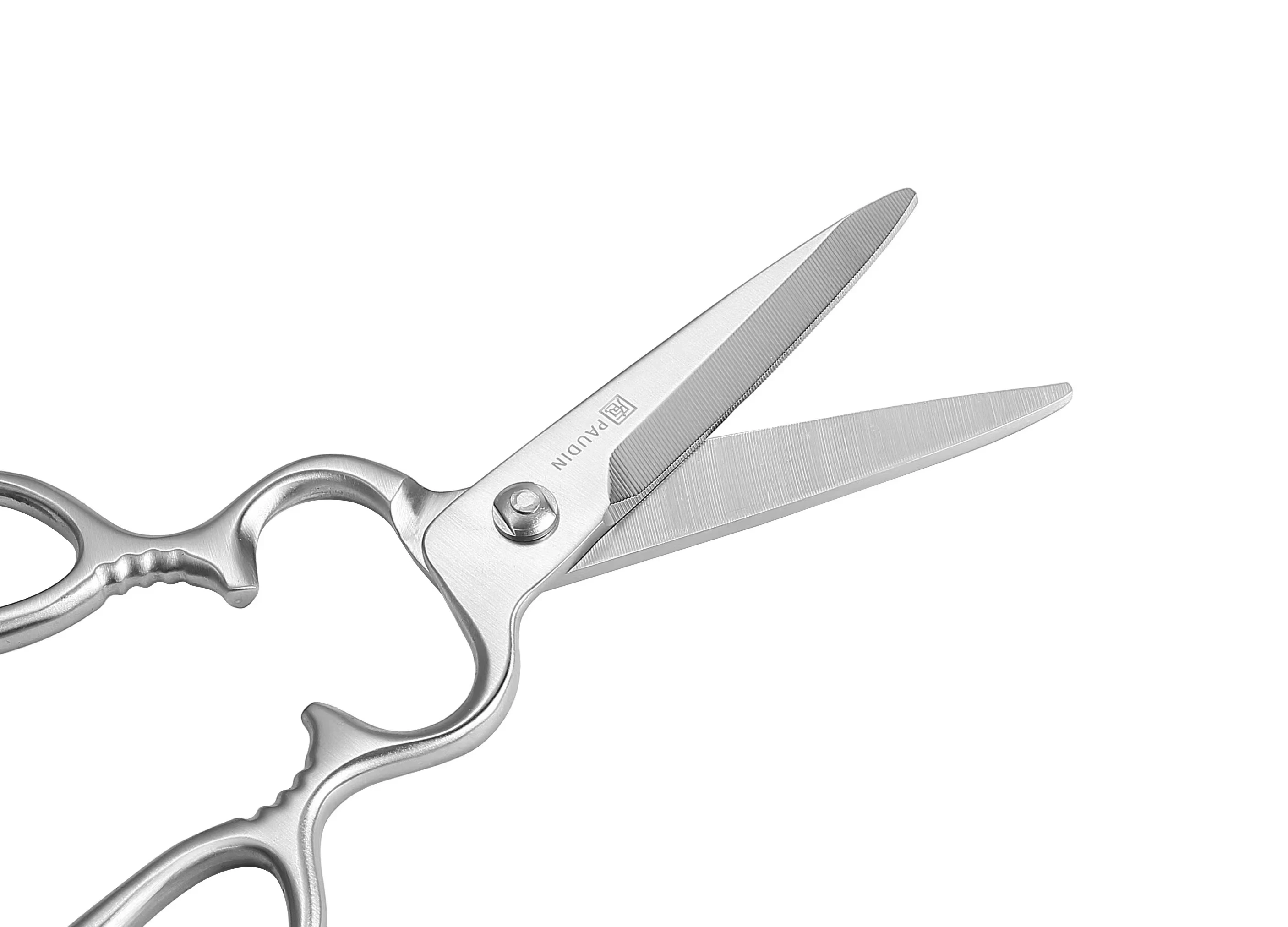 J3 7.5 Inch Multi-Purpose Kitchen Shears For Food  Non Slip Stainless Steel Sharp Cooking Scissors For Kitchen Shears