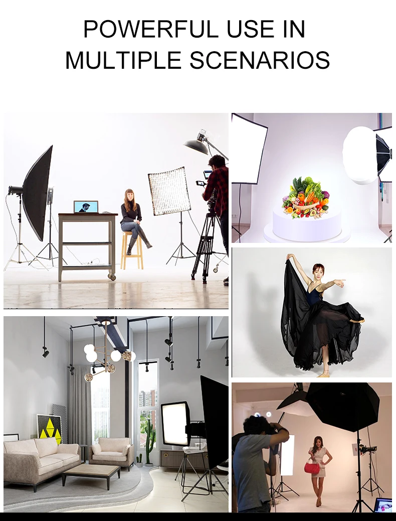 ZOMEI Cheaper  5600K KW-150MS Ra95  Photographic Lighting Film Shooting LED Studio Video Light