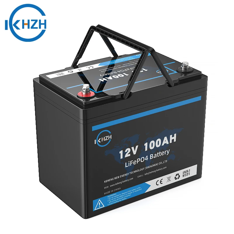 Keheng Lifepo4 Pack Lipo4 12V 50ah 100ah 200ah 280ah Lithium Iron Ion Battery Batterie LFP Akku Bateria