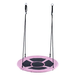 Уличная круглая платформа, дисковая тарелка, дерево, расслабляющий стул для детей и взрослых