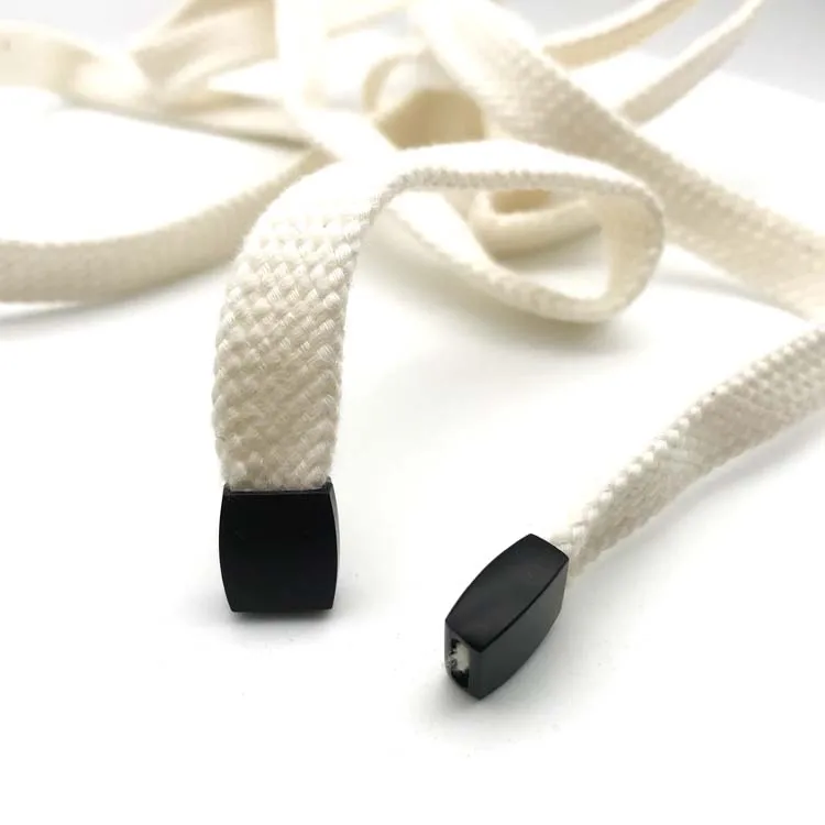 Zinc Alloy Engraved Custom Bell Stopper Metal Drawstring Rope Cord End Lock Stopper