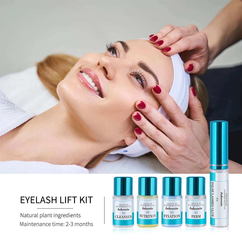 Upgraded Long Lasting Safe Effective Fast Lash Lift Set 5 Minutes Diy At Home Professional Semi Permanent For Salon Oem Lash Lif