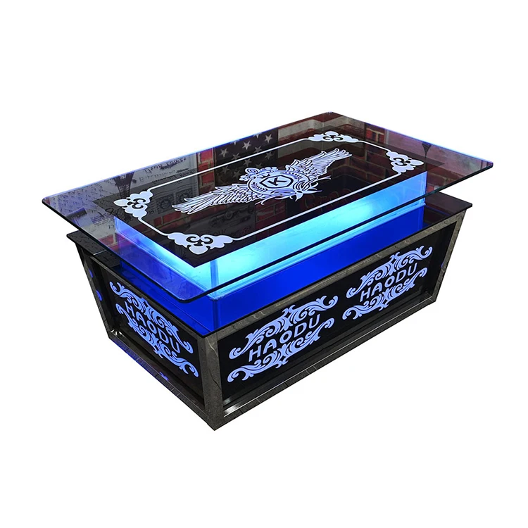 Led Light Up Glow Lounge Illuminated Coffee Table BNCT303