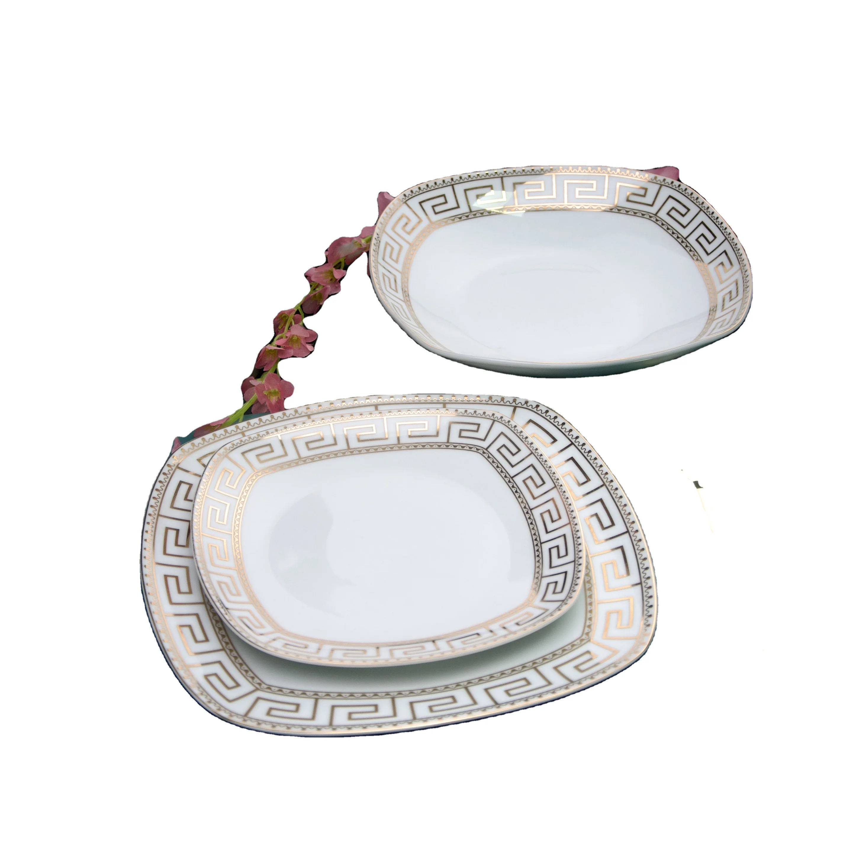 18pcs porcelain dinnerware sets,tableware service  for 6 people