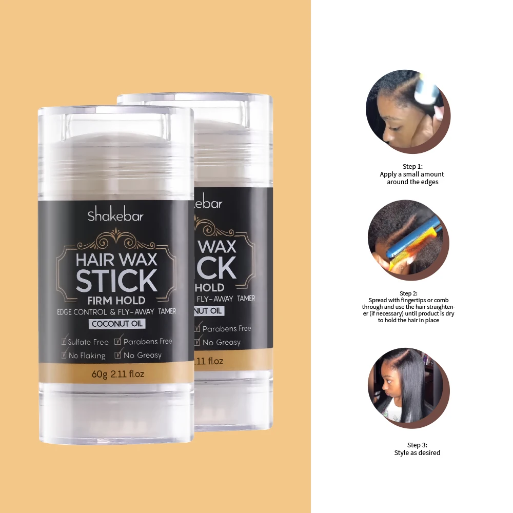 OEM Manufacturer Hair Extension Lace Glue Remover Edge Control Gel Curl Mousse Lace Tint Spray Wig Install Kit Hair Wax Stick