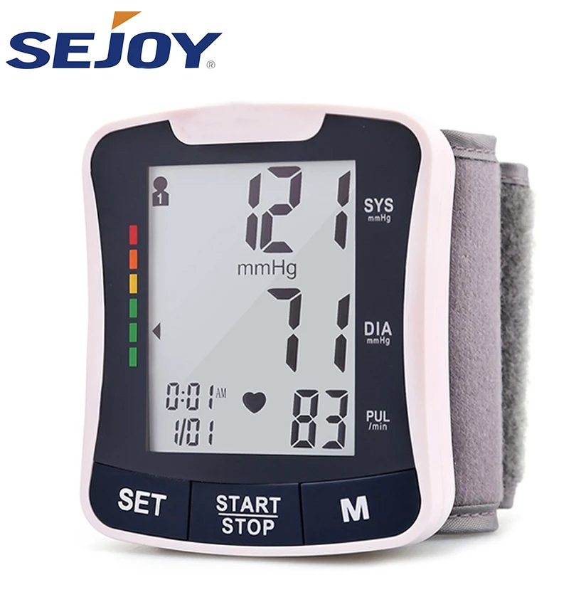 2020 CE Fully Automatic BP meter Digital Machine Wrist Blood Pressure Machine