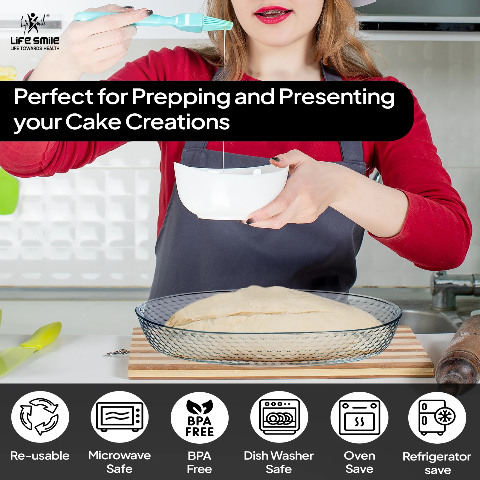 Wholesale Supplier Borosilicate Glass Cookware Oval Shape Dish Glass Baking Dish Glass Bakeware and Baking Essentials