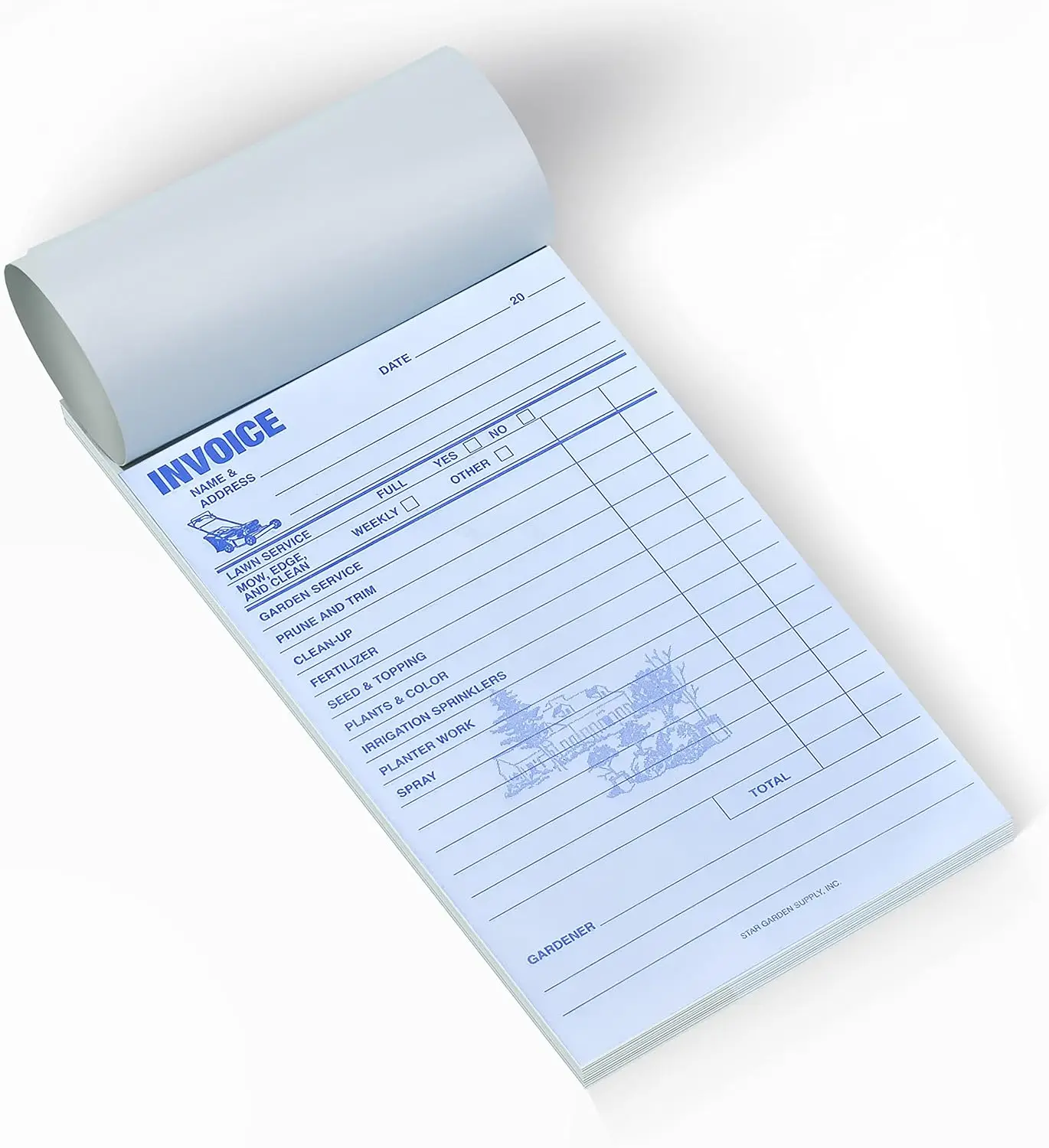 Factory Direct Invoice Customer Receipt Three Part Carbonless Forms A5 Invoice Book